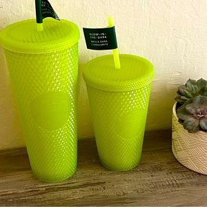 Glow In the dark 2022 Starbucks tumblers